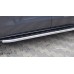 Пороги алюминиевые "Newstar Chrome" для X-Class.